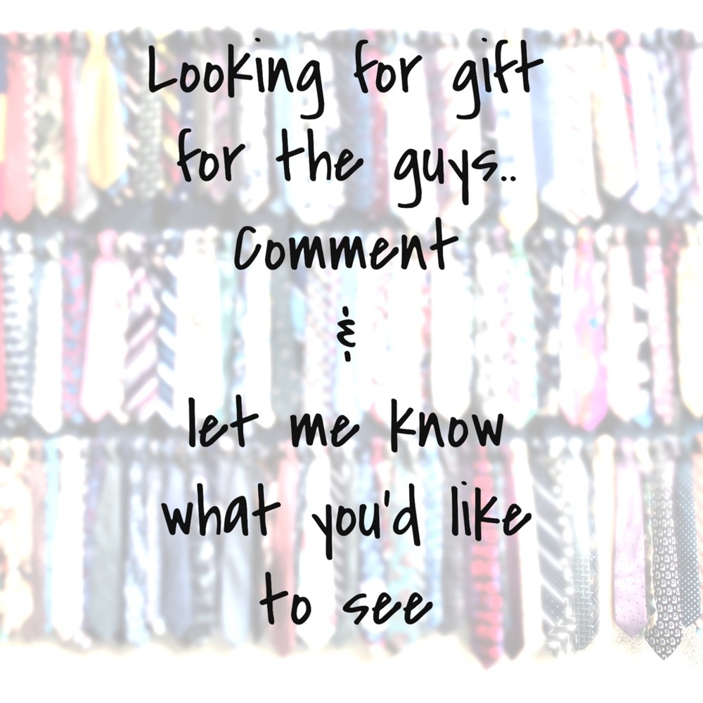 Christmas shopping for the guys. Men’s gifts